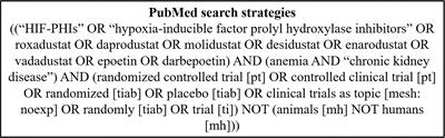Effects of hypoxia-inducible factor-prolyl hydroxylase inhibitors vs. erythropoiesis-stimulating agents on iron metabolism in non-dialysis-dependent anemic patients with CKD: A network meta-analysis